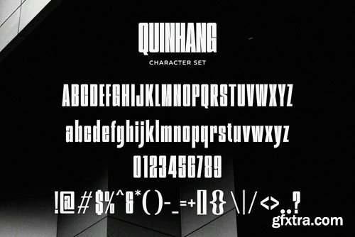 Quinhang - Modern Condensed Sans Serif GTN85VB