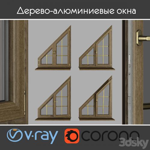 Wood - aluminum windows, view 04 part 03 set 06