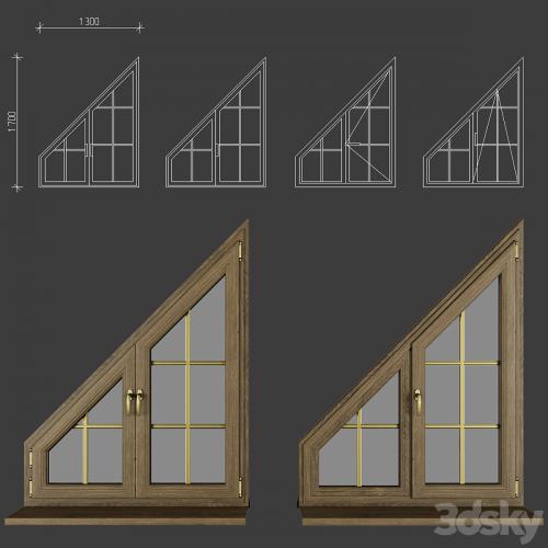 Wood - aluminum windows, view 04 part 03 set 06