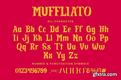 Muffliato - Halloween Display Font PB3YBFZ