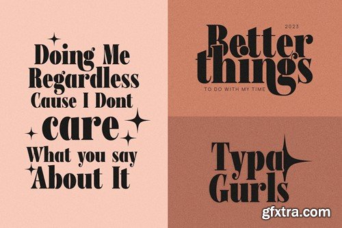 Bring Elegant Serif Font Typeface 82H7ZNC