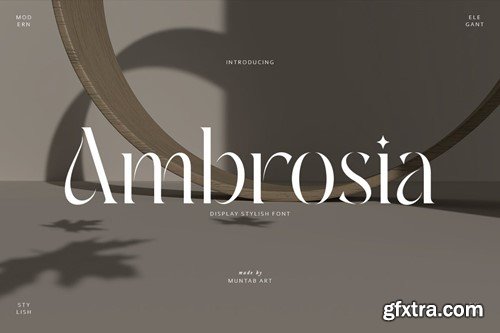 Ambrosia | Modern Serif SAUUH84