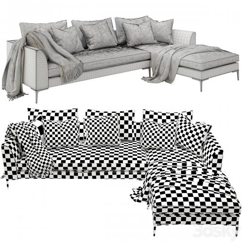 The Sofa and Chair Company_PICASSO corner sofa