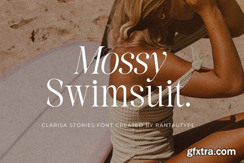 Clarisa Stories Nostalgic Serif Font 2V2FLLF