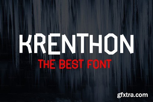 Krenthon - Handwritten Line Font B2R9YMW