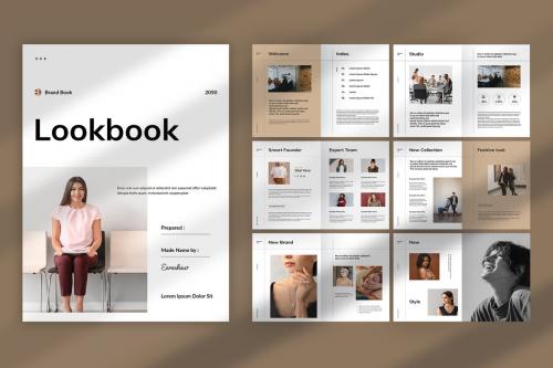 Look Book Template