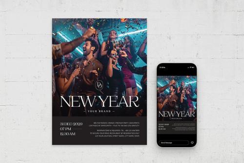 New Year's Eve Flyer Template