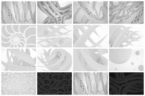 Biomorphic Backgrounds 2