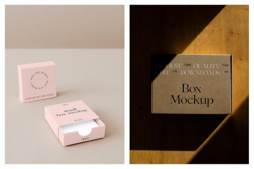 Box Mockups vol.3