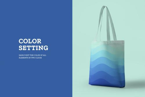 Shopping Tote Bag Mockups