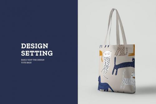 Shopping Tote Bag Mockups