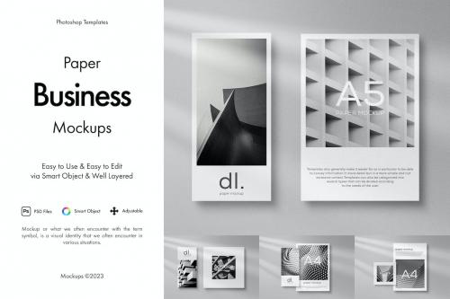 Business Paper Mockups