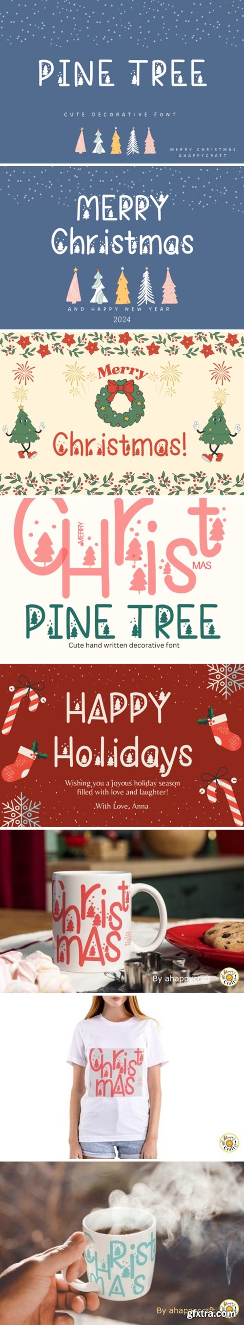 Pine Tree Font