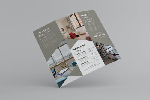 Apartment Real Estate Trifold Brochure