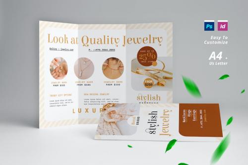 Jewelry Store Trifold Brochure