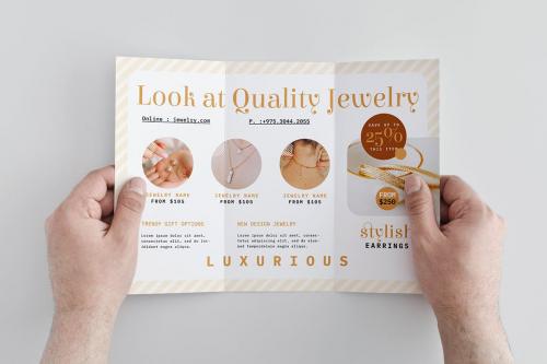 Jewelry Store Trifold Brochure