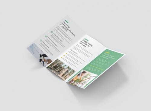 Heating System Brochure Tri-Fold Template