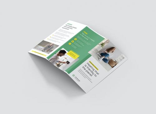 Heating System Brochure Tri-Fold Template