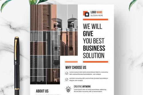 Corporate Business Flyer Template