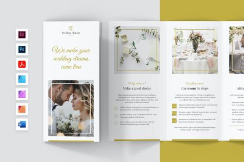 Wedding Offer Brochure Tri-Fold Template