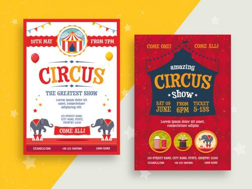 Circus Flyer Layouts - 255004570