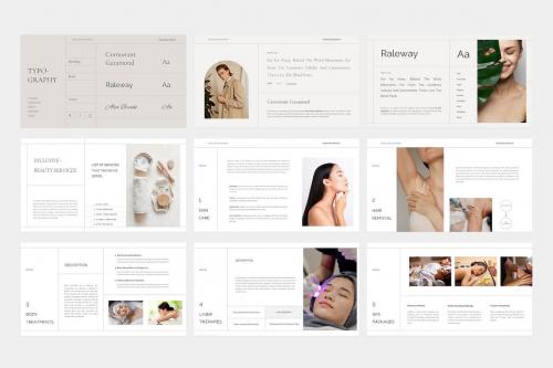 Kevve Beauty Clinic Powerpoint Template