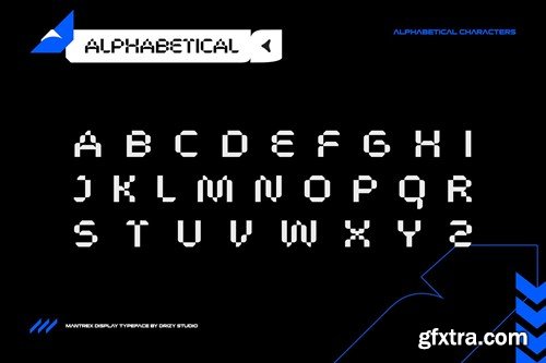 Mantrex - Futuristic Display Typeface WBJ7SFL