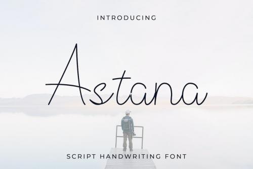 Astana Script Font