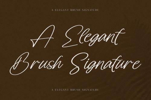 Herllothy Shorthem A Elegant Brush Signature