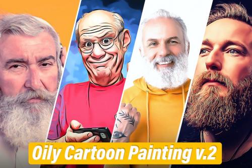 Oily Cartoon Paint Action V.2