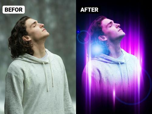 Dramatic Lighting Photoshop Action