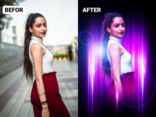 Dramatic Lighting Photoshop Action