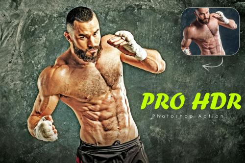 PRO HDR Photoshop Action