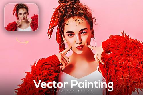 Vector Painting Photoshop Action