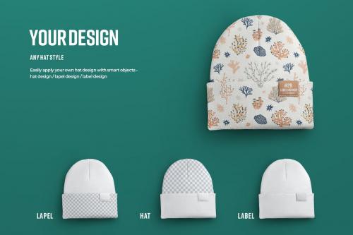 Mockup Winter Hat