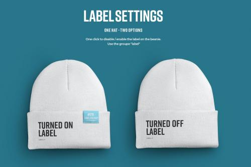 Mockup Winter Hat