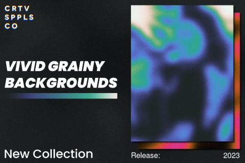 Vivid Grainy Backgrounds