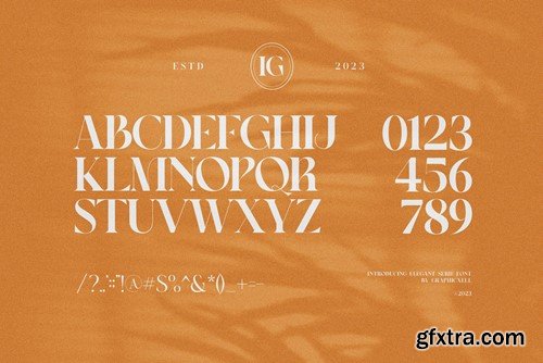 Imoger Elegant Serif Font Typeface 6NHKU3H