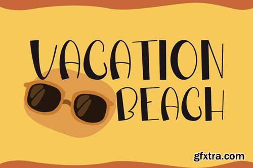 Summera Places Summer Display Font 72FRFDC