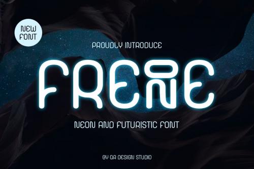 Freone - Neon Font