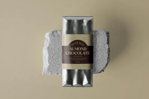 Chocolate packaging Mockup