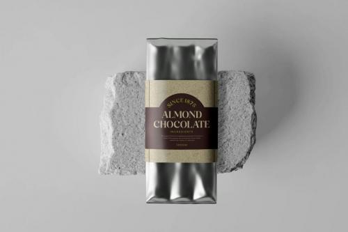 Chocolate packaging Mockup