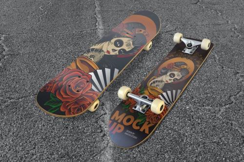 Skateboard Mockup