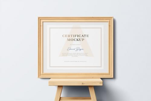 Certificate Mockup