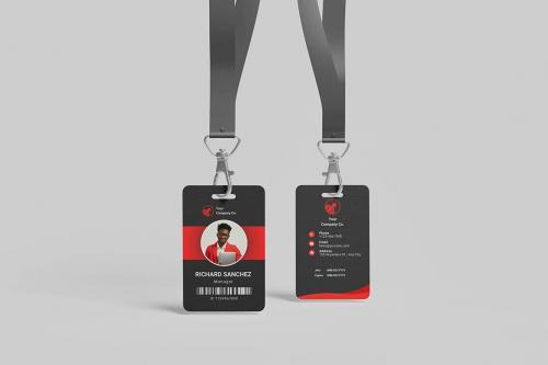 ID Card Mockup