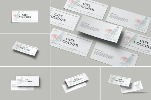 Gift Voucher Mockup