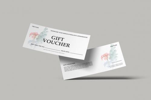 Gift Voucher Mockup