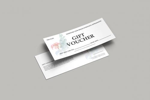 Gift Voucher Mockup