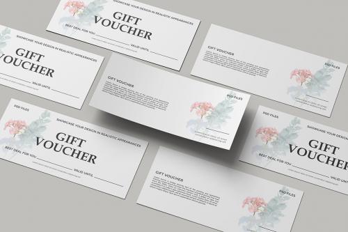 Gift Voucher Mockup