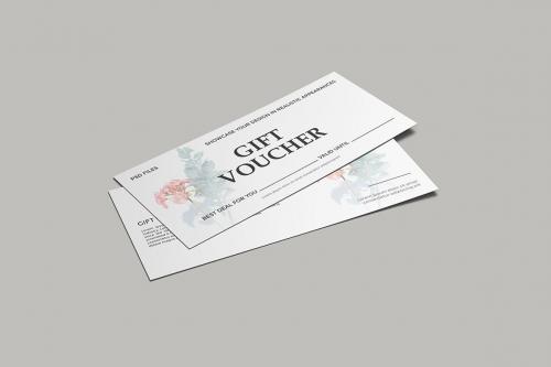 Gift Voucher Mockup